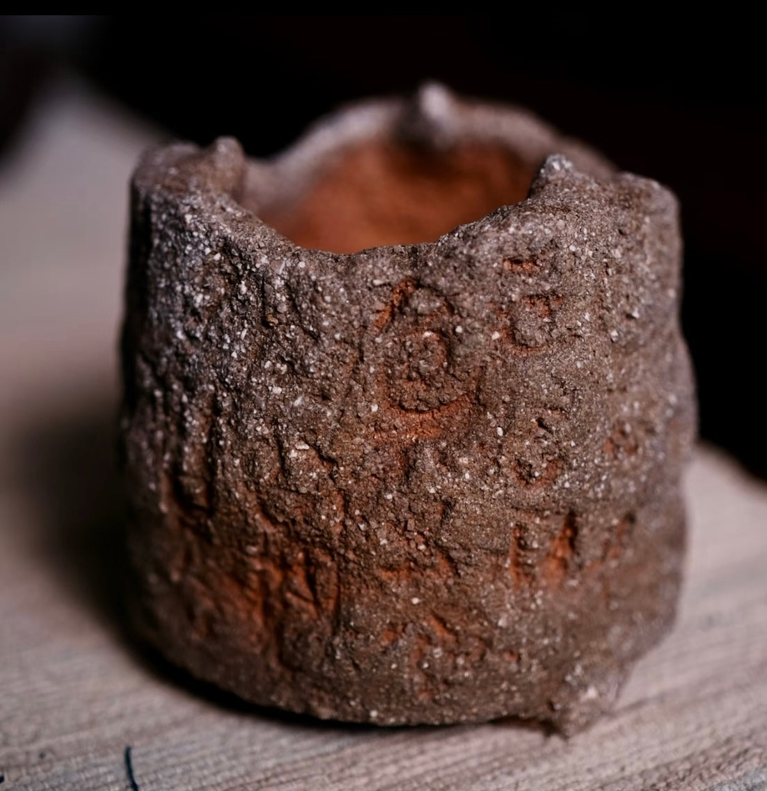 Wood-fired persimmon carbon stove