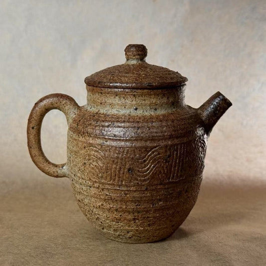 Wood-fired tea kettle